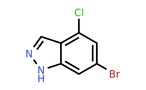 885518-99-0 | 6-Bromo-4-chloro-1H-indazole