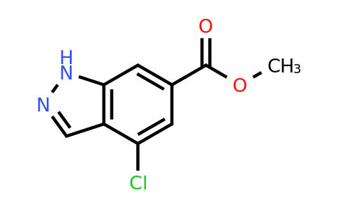 885519-19-7 | Methyl 4-chloro-1H-indazole-6-carboxylate