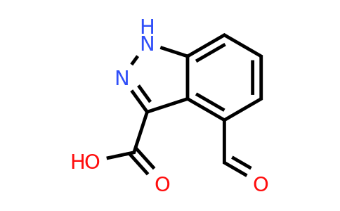 885519-90-4 | 4-Formyl-1h-indazole-3-carboxylic acid