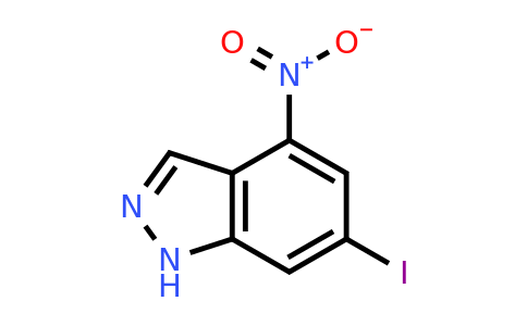 885519-91-5 | 6-Iodo-4-nitro-1H-indazole