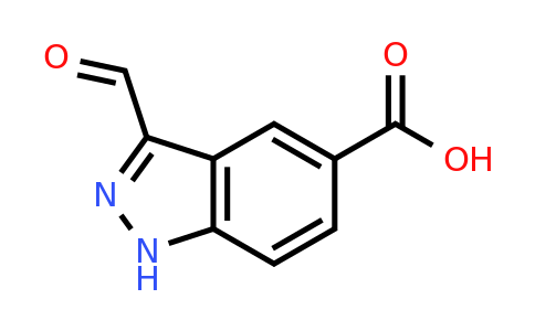 885519-98-2 | 3-Formyl-1H-indazole-5-carboxylic acid