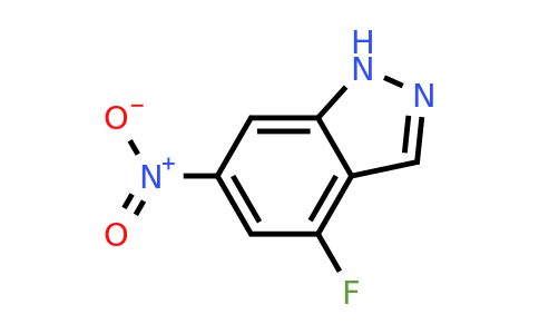 885520-01-4 | 4-Fluoro-6-nitro-1H-indazole