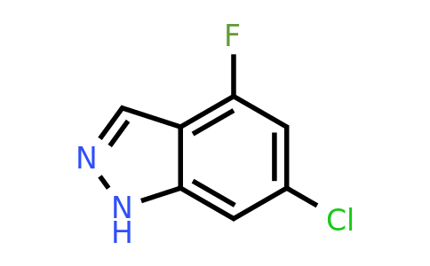 885520-29-6 | 6-Chloro-4-fluoro-1H-indazole