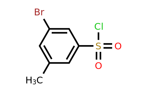 885520-33-2 | 3-Bromo-5-methylbenzene-1-sulfonyl chloride