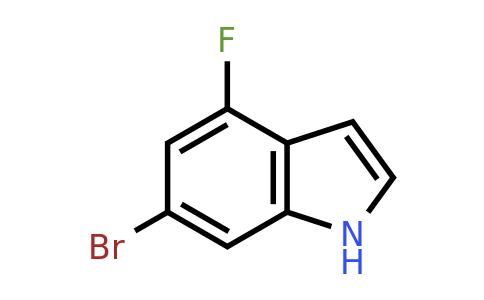 885520-59-2 | 6-Bromo-4-fluoro-1H-indole