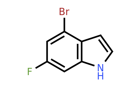 885520-70-7 | 4-Bromo-6-fluoro-1H-indole