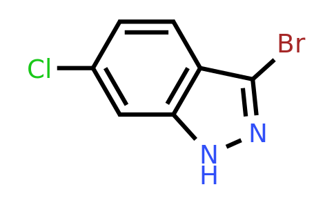 885521-34-6 | 3-Bromo-6-chloro-1H-indazole