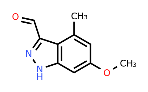 885521-39-1 | 6-Methoxy-4-methyl-1H-indazole-3-carbaldehyde