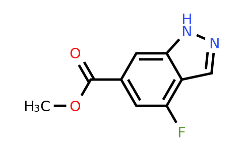 885521-44-8 | Methyl 4-fluoro-1H-indazole-6-carboxylate