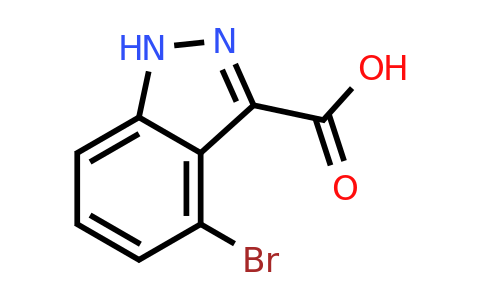 885521-80-2 | 4-Bromo-1H-indazole-3-carboxylic acid