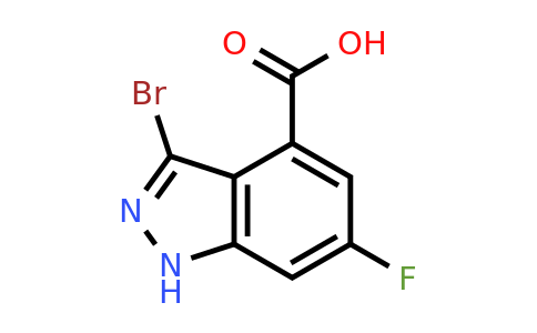 885522-01-0 | 3-Bromo-6-fluoro-1H-indazole-4-carboxylic acid