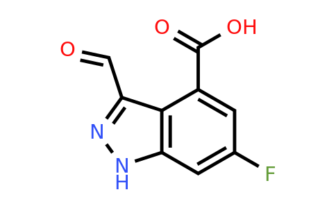 885522-08-7 | 6-Fluoro-3-formyl-1h-indazole-4-carboxylic acid