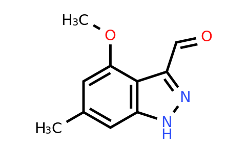 885522-48-5 | 4-Methoxy-6-methyl-1H-indazole-3-carbaldehyde
