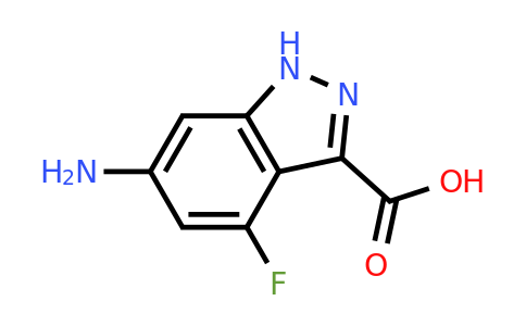 885522-68-9 | 6-Amino-4-fluoro-1H-indazole-3-carboxylic acid