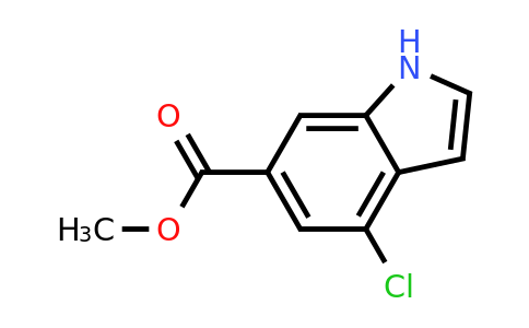 885522-78-1 | Methyl 4-chloro-1H-indole-6-carboxylate