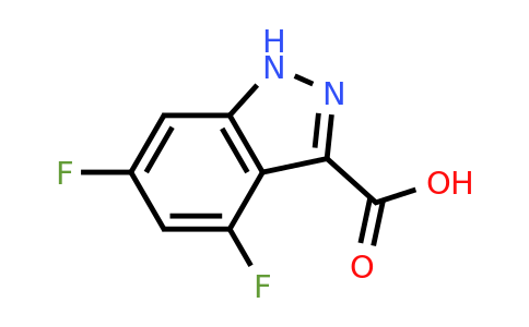 885523-11-5 | 4,6-Difluoro-1H-indazole-3-carboxylic acid