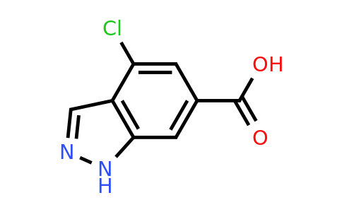 885523-25-1 | 4-Chloro-1H-indazole-6-carboxylic acid