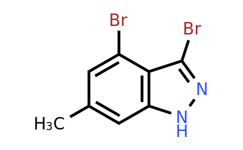 885523-94-4 | 3,4-Dibromo-6-methyl-1H-indazole