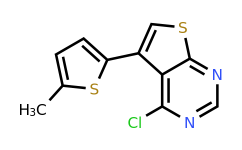 885524-21-0 | 4-Chloro-5-(5-methylthiophen-2-yl)thieno[2,3-d]pyrimidine