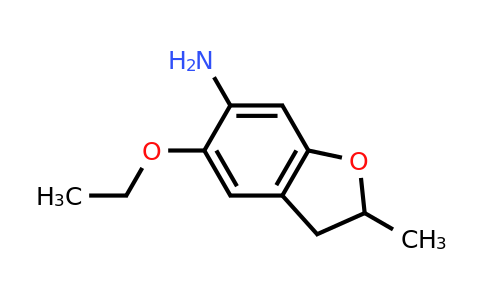 885529-64-6 | 5-Ethoxy-2-methyl-2,3-dihydro-1-benzofuran-6-amine
