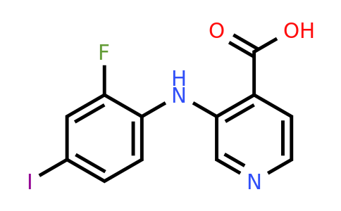 885588-03-4 | 3-[(2-Fluoro-4-iodophenyl)amino]isonicotinic acid