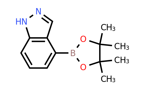 885618-33-7 | 4-(4,4,5,5-Tetramethyl-[1,3,2]dioxaborolan-2-yl)-1H-indazole