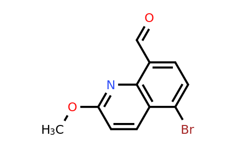 885687-82-1 | 5-Bromo-2-methoxyquinoline-8-carbaldehyde