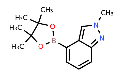 885698-95-3 | 2-Methyl-4-(4,4,5,5-tetramethyl-1,3,2-dioxaborolan-2-yl)-2H-indazole