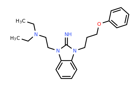 885888-86-8 | Diethyl({2-[2-imino-3-(3-phenoxypropyl)-2,3-dihydro-1h-1,3-benzodiazol-1-yl]ethyl})amine