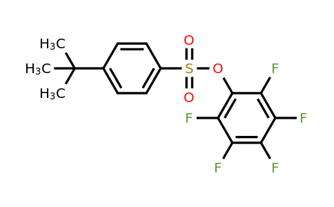 885950-38-9 | Perfluorophenyl 4-(tert-butyl)benzenesulfonate