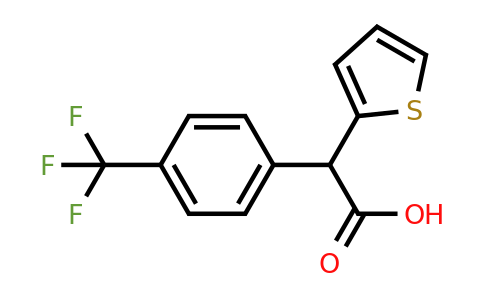 885950-82-3 | 2-(Thiophen-2-yl)-2-(4-(trifluoromethyl)phenyl)aceticacid