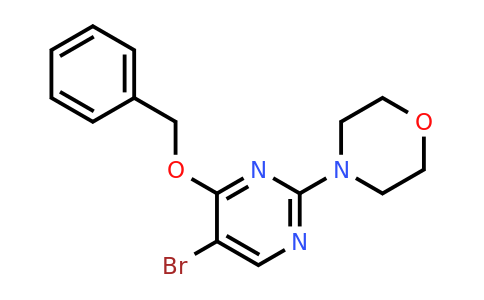 885952-23-8 | 4-Benzyloxy-5-bromo-2-morpholin-4-yl-pyrimidine