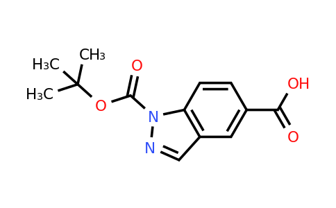 885954-14-3 | 1-(Tert-butoxycarbonyl)-1h-indazole-5-carboxylic acid