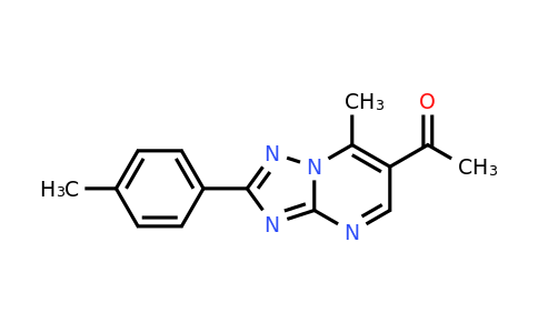 886152-33-6 | 1-(7-Methyl-2-(p-tolyl)-[1,2,4]triazolo[1,5-a]pyrimidin-6-yl)ethan-1-one