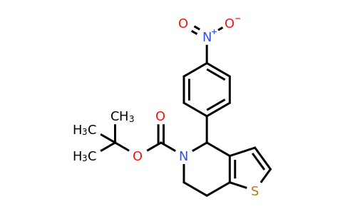 886361-87-1 | Tert-butyl 4-(4-nitrophenyl)-6,7-dihydrothieno[3,2-c]pyridine-5(4H)-carboxylate