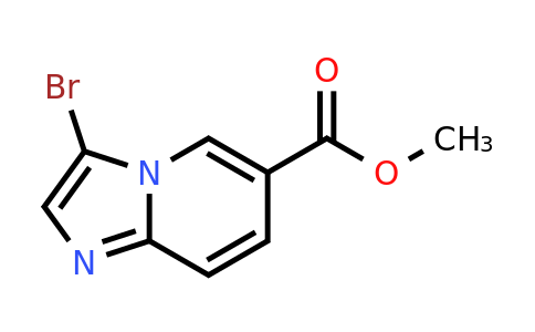 886361-98-4 | Methyl 3-bromoimidazo[1,2-a]pyridine-6-carboxylate
