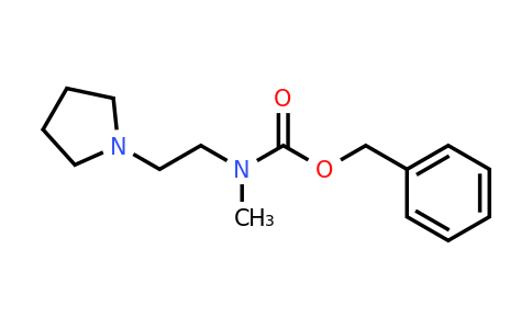 886362-96-5 | Benzylmethyl(2-(pyrrolidin-1-yl)ethyl)carbamate