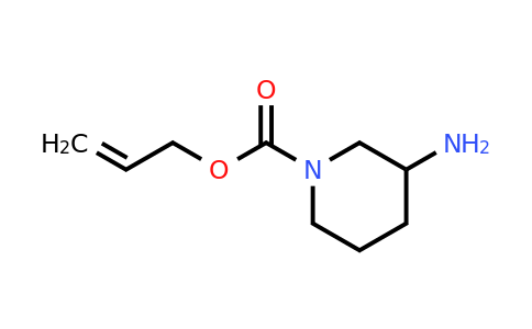 886363-44-6 | Allyl 3-aminopiperidine-1-carboxylate
