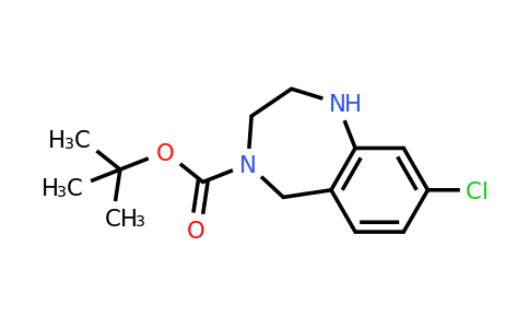 886364-27-8 | tert-Butyl 8-chloro-1,2,3,5-tetrahydro-4H-benzo[e][1,4]diazepine-4-carboxylate