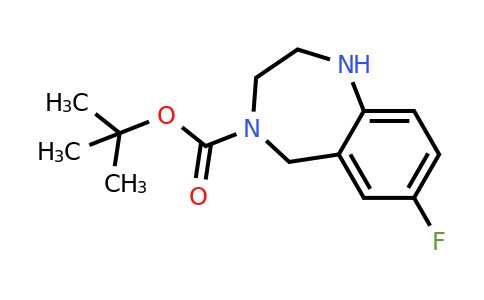 886364-36-9 | tert-Butyl7-fluoro-1,2,3,5-tetrahydro-4H-benzo[e][1,4]diazepine-4-carboxylate