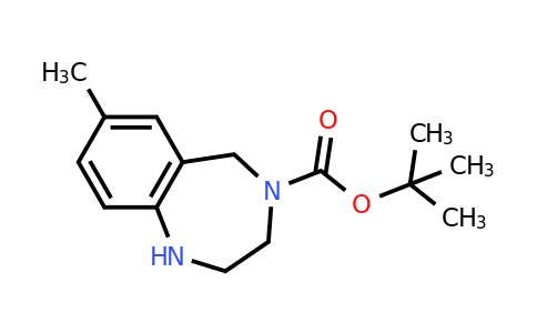 886364-42-7 | tert-Butyl7-methyl-1,2,3,5-tetrahydro-4H-benzo[e][1,4]diazepine-4-carboxylate