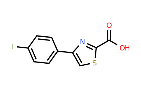886366-96-7 | 4-(4-Fluorophenyl)thiazole-2-carboxylic acid