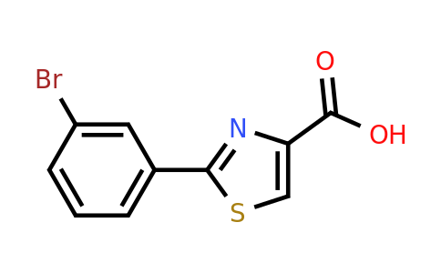 886369-02-4 | 2-(3-Bromophenyl)thiazole-4-carboxylic acid
