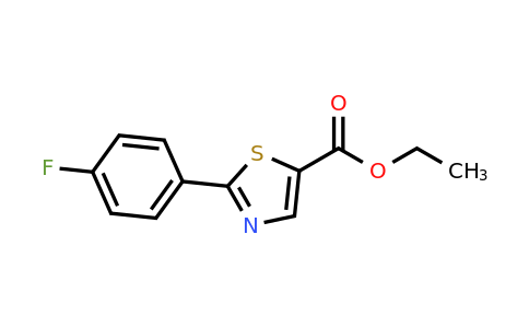 886369-33-1 | ethyl 2-(4-fluorophenyl)thiazole-5-carboxylate