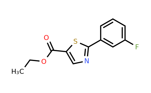 886369-79-5 | Ethyl 2-(3-fluorophenyl)thiazole-5-carboxylate