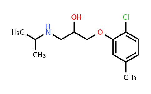 1-(2-Chloro-5-methylphenoxy)-3-[(propan-2-yl)amino]propan-2-ol