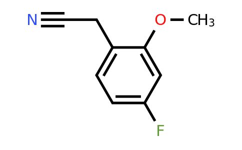 2-(4-Fluoro-2-methoxyphenyl)acetonitrile