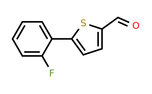 886508-80-1 | 5-(2-Fluorophenyl)thiophene-2-carbaldehyde