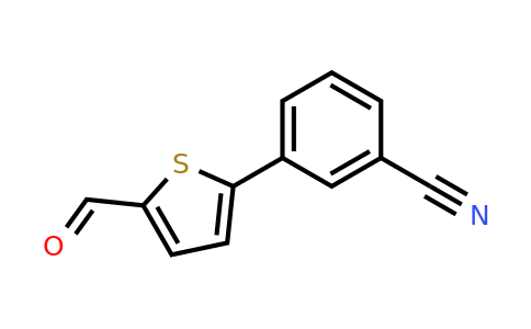 886508-88-9 | 3-(5-Formylthiophen-2-yl)benzonitrile