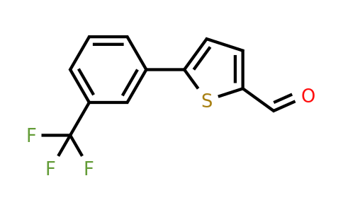 886508-92-5 | 5-(3-(Trifluoromethyl)phenyl)thiophene-2-carbaldehyde